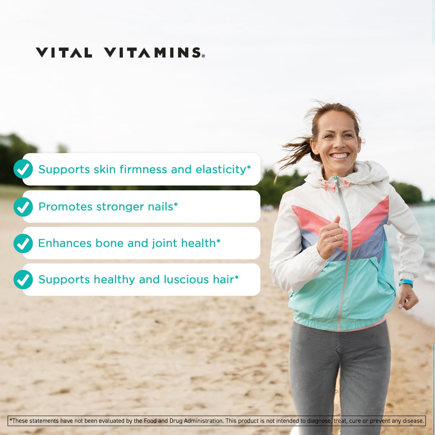 Vital Vitamins Multi Collagen Peptides (2-Pack) - for Women & Men - Hydrolyzed Types I, II, III, V, X - Grass-Fed, Non-GMO - 300 Capsules